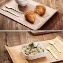 1 Pc Square Creative Wooden Household Serving Tray Friut Tray Food Tray Cak