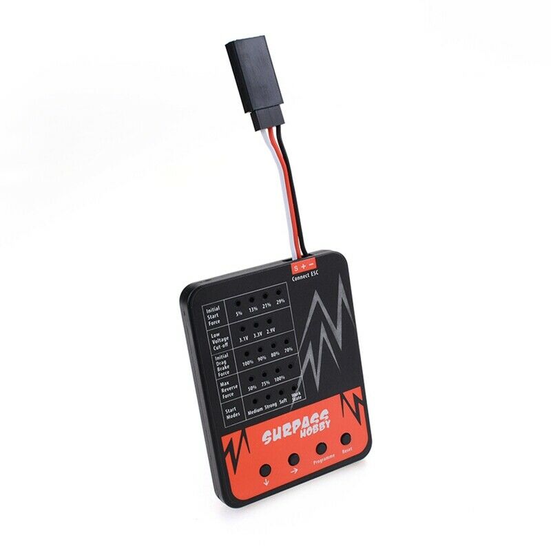 Surpasshobby 5-Slot 540 11T 13T 16T 20T Brushed Motor With 60A Esc Programm U3U3