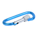 Camping Outdoor D-Ring Carabiner Hook Clip Keychain 6cm T4K4