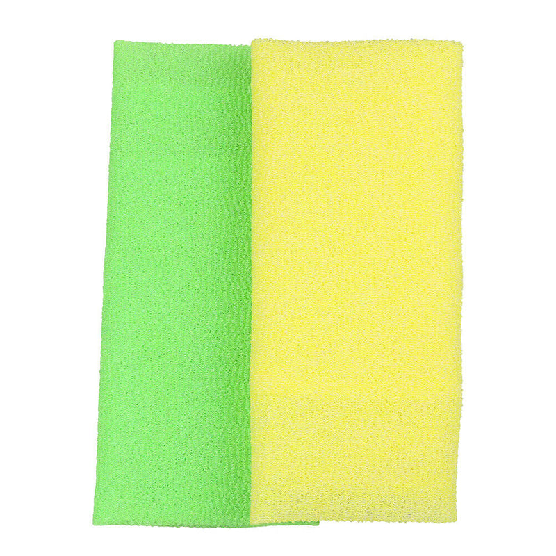 1Pc Shower Gel Foams Long Nylon Towel Washing Back Bath Washcloths Bath SpongeJR