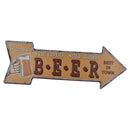 Tin Metal Sign Plaque Bar Pub Retro Wall Art Poster Ice Cold BEER Sold Here