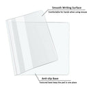 Clear Desk Pad, 35.5 inch X 17.7 inch Non-Slip Textured PVC Soft Desk Writi