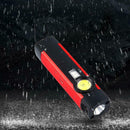 USB Rechargeable Magnetic LED Flashlight Work Light COB Inspection Lamp