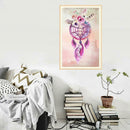 Flower Dream Catcher Round DIY Diamond Painting Embroidery Cross Stitch
