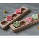 Wooden Moon Cake Mooncake Fondant Sugarcraft Cookies Mould Baking Tool