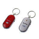 2pcs Whistle Lost Key Finder Flashing Beeping Locator Remote Keychain LED R R5G1