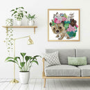 5D DIY Special Shaped Diamond Painting Dog Cross Stitch Mosaic Craft Kits
