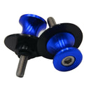 2x 6mm CNC Swingarm Swing Arm Spools Stand
