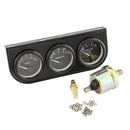 52mm Triple Gauge 3 in 1 (Voltmeter + Water Temp Gauge + Oil Press Gauge) S