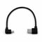 Right Angle 2.0 USB to Left Angle Mini USB Male 90 Charge L1S7 Degree Cabl X8W2