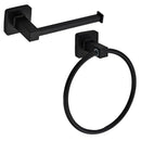 Towel Ring and Tissue Holder Set, Shiny Towel Ring and Tissue Holder for BatE7H4