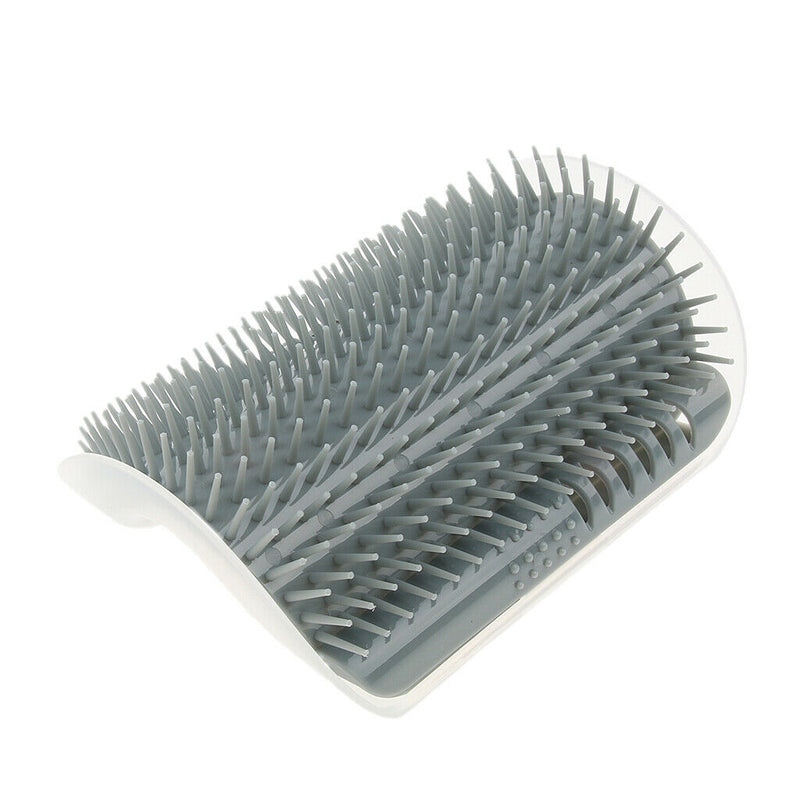 Cat Brush Tool Pet Kitty Comb Brush Massage Device Self Groomer Hair Removal