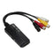 2 Pcs HDMI To AV RCA HD Audio Video Converter Cable To Female Cable For HDTV