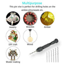 Hand Drill Set Precision Pin Vise With 49 Pcs Mini Twist Drill Bits For Mod S1B3