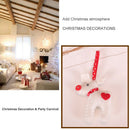 Christmas Tree Decor Felt Elk Gingerbread Man Pendant Hanging Ornament (C) A