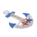 Wooden Anchor Wall Plaque Nautical Beach Tropical Decorative Wall Ornament