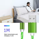 Magnetic Fast Charging Cable Universal Charger Phone USB Data Line (Green) A