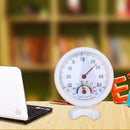 Mini Bell-shaped Scale Thermometer and Hygrometer for Home or Office