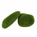 Deco moss stones 8 pieces 4-8 cm W2I4