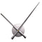 2pcs Wall Clocks Modern Home office Ornament Quartz Clock Large Hands Set