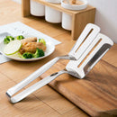 Stainless Steel Barbecue BBQ Tong Meat Bread Food Clamp Kitchen Shovel Spatula