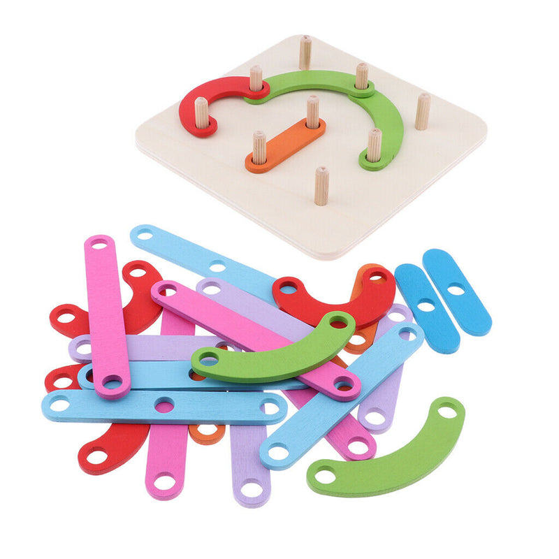 Movable Geometric Geoboard Geometry Board Math Game Educational