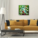 Garden 5D DIY Full Round Drill Diamond Painting Decor Needlework (C1299) A