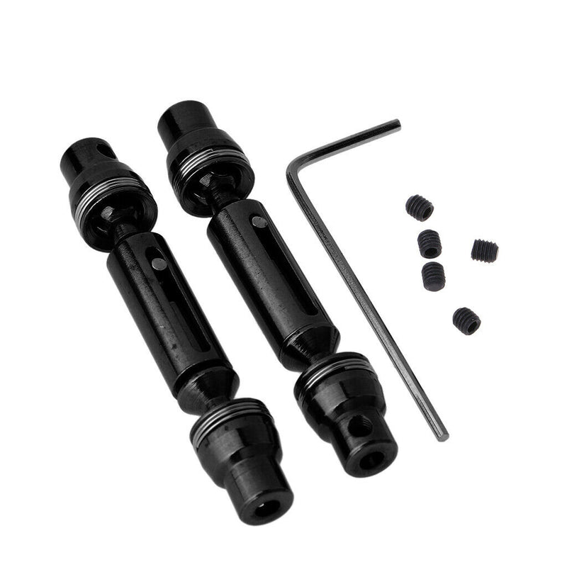 2 Pieces Universal Drive Shaft for WPL B14K B16 B24K C14 MN90 MN91 MN91K DIY