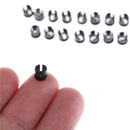 20PCS 3mm Black Plastic LED Holder Case Clip Display Panel LJTY
