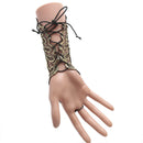 Gothic Steampunk Lace Cuff  Fingerless Glove Arm Warmer Bracelet Black G ME
