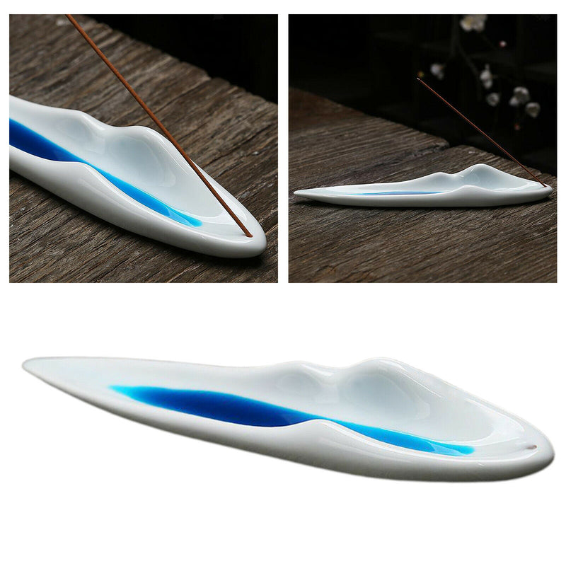 2pcs Incense Holder or Incense Burner Holder, Ceramic Insence Holder or Tray for