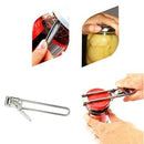 Stainless Steel Opener Adjustable Can Bottle Jar Opener Twist Opening Tool  M7O6