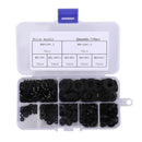 Nylon Flat Round Plastic Washer M2 M2.5 M3 M4 M5 M6 M8 Assortment Kit Black