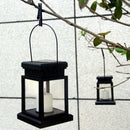 Retro Lantern Candle Shape Soalr LED Light Indoor Outdoor Garden Hanging
