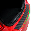 Car Rear Bumper Guard Rubber Protector Cover Sill Plate Trunk SUV Pad Trim Lip