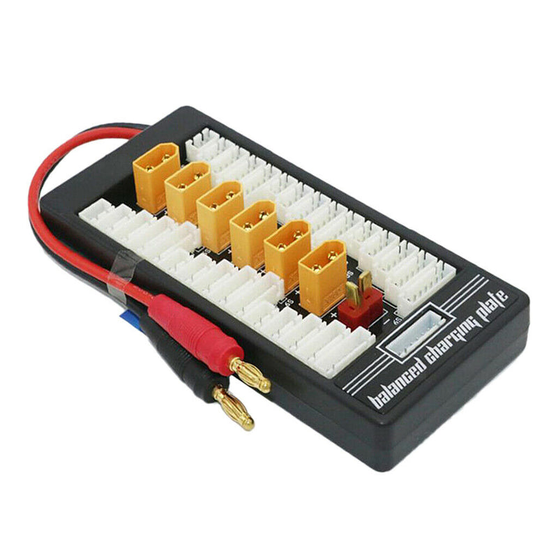 Multi 2-6S Lipo Parallel Balanced Charging Board XT60 Plug For B6 Parallel