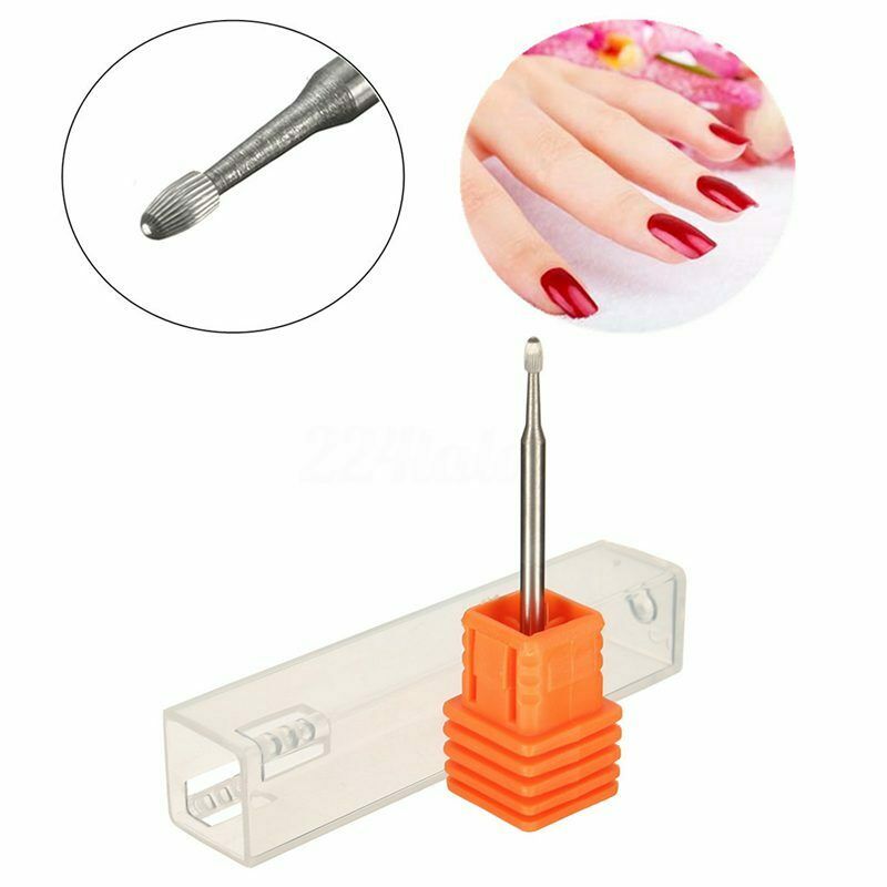 Carbide Drill Bits Rotary Burr Files Sharp For Nail Art Manicure Pedicure T P6J7