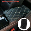 Car Leather Armrest Pad Cover Auto Center Console Box Cushion Mat Accessories--