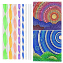 33pcs Mandala Dotting Tools Rock Painting Kit Dot Nail Art Pen Paint Stencil