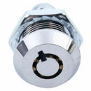 Mailbox Lock Box Straight Leg With 2 keys Gray Y5C1