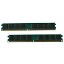 2GB(2X1GB) DDR2 533 MHZ PC2 4200 240 PINS DIMM MEMORY RAM DESKTOP PC NON-EC
