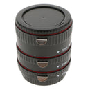 Autofocus Macro Lens Adapter Ring For Canon  EF EF-S 13mm 21mm 31mm Red