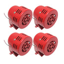 4x 3'' Metal Car Truck 1950's Electric Motor Driven Air Raid Siren