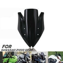 Black Motorcycle Windshield Windscreen for Kawasaki Z1000 2010-2013 10 11 1