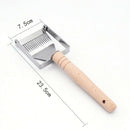 New Stainless Steel Bee Hive Uncapping Honey Fork Scraper Shovel Beeke LCG
