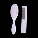 2Pcs/Set Baby Soft Hair Brush ABS Newborn Hair Brush Infant Head Comb OZ