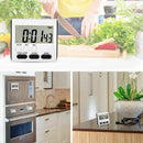 3 Pack 24 Hours Magnetic Kitchen Timers With Digital Alarm Clock Timer, Lou J1T6