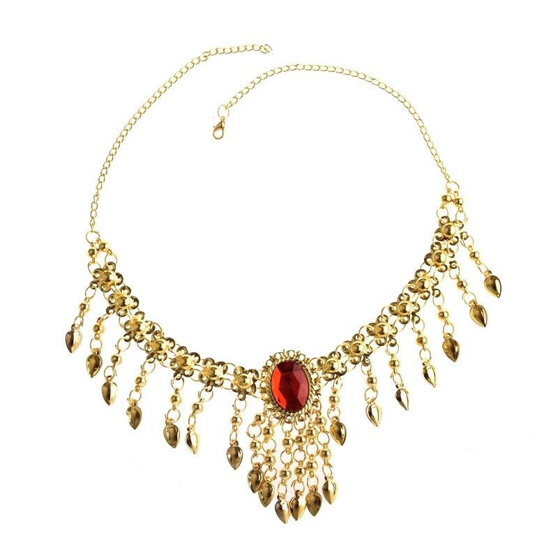 1 x Metal Hair Band Headband Headdress Rubin for Belly Dancing Trend