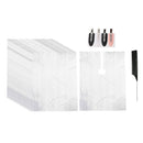 100pcs Disposable Hair Cutting Cape Gown