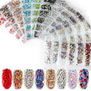 1 Pack Flatback Glass Nail Rhinestones Mixed Sizes Ss4-Ss16 Nail Art Decora